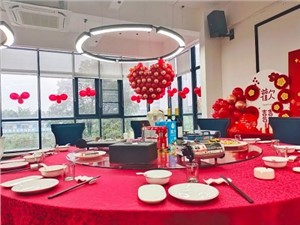 一場在食堂舉辦的回門宴，華逸府暖心服務(wù)獲好評！